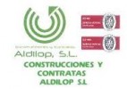 Construcciones y Contratas ALDILOP